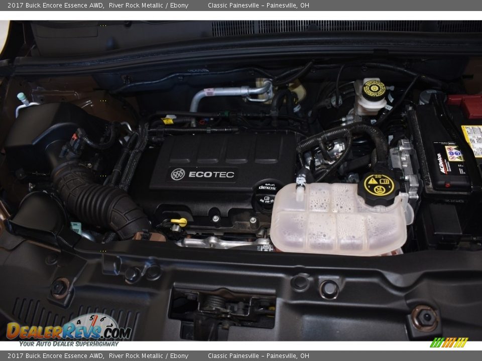 2017 Buick Encore Essence AWD River Rock Metallic / Ebony Photo #14