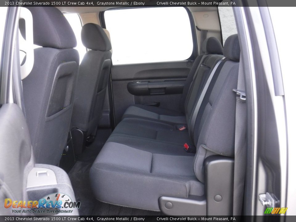 2013 Chevrolet Silverado 1500 LT Crew Cab 4x4 Graystone Metallic / Ebony Photo #29