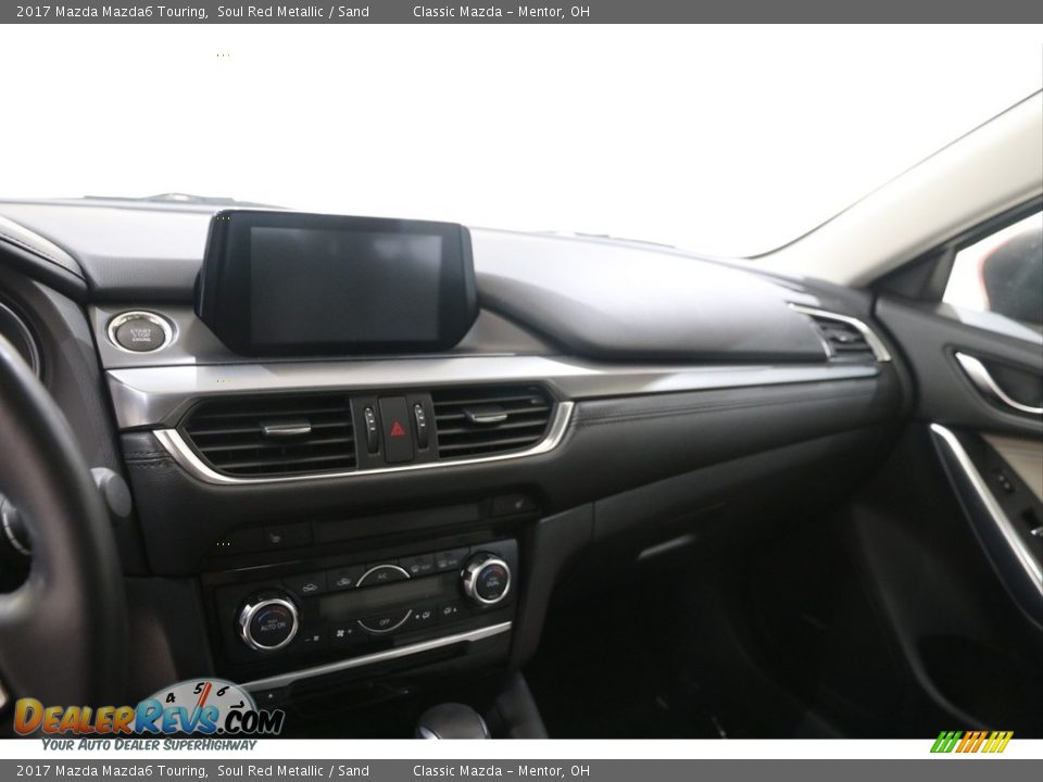 2017 Mazda Mazda6 Touring Soul Red Metallic / Sand Photo #10