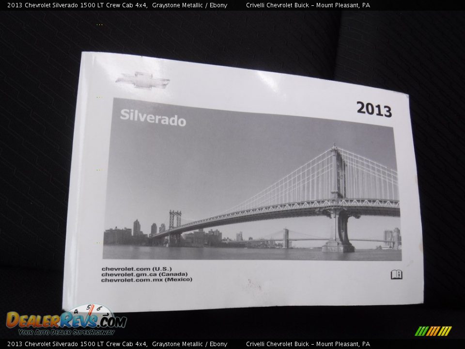 2013 Chevrolet Silverado 1500 LT Crew Cab 4x4 Graystone Metallic / Ebony Photo #30