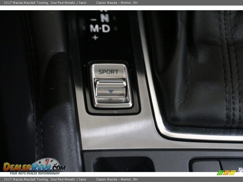 2017 Mazda Mazda6 Touring Soul Red Metallic / Sand Photo #14