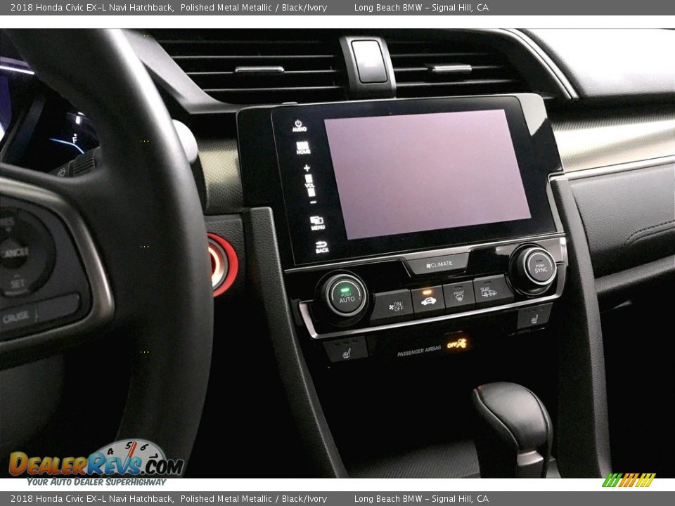 Controls of 2018 Honda Civic EX-L Navi Hatchback Photo #5