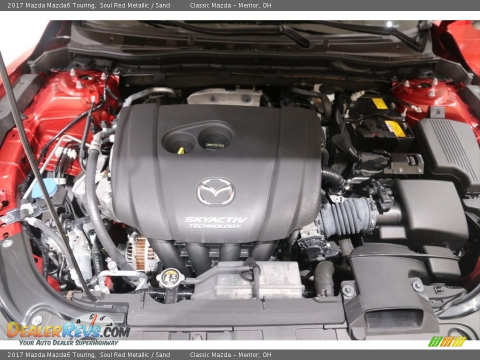 2017 Mazda Mazda6 Touring Soul Red Metallic / Sand Photo #19