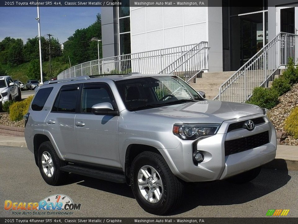 2015 Toyota 4Runner SR5 4x4 Classic Silver Metallic / Graphite Photo #1