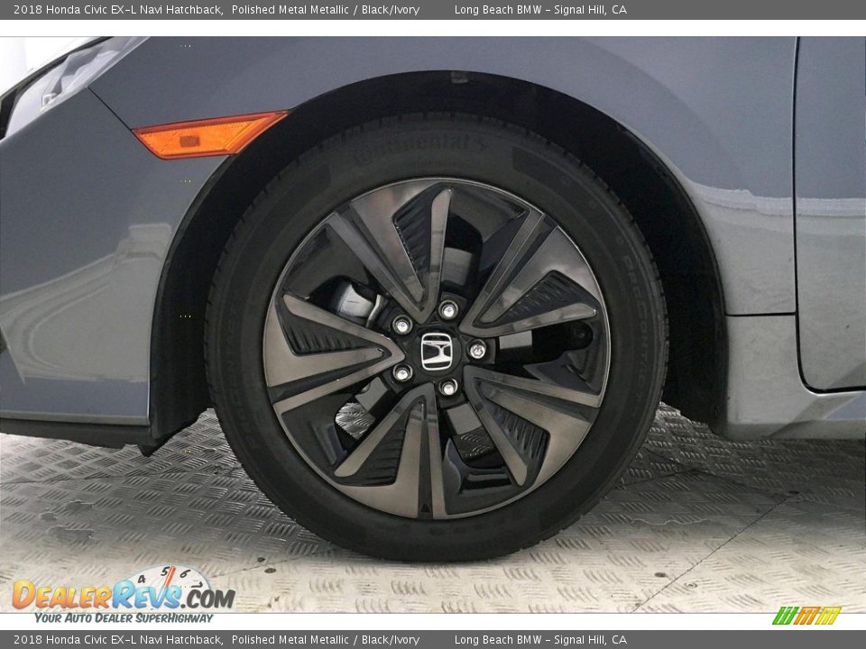 2018 Honda Civic EX-L Navi Hatchback Wheel Photo #8