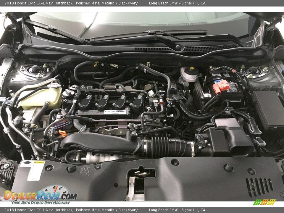 2018 Honda Civic EX-L Navi Hatchback 1.5 Liter Turbocharged DOHC 16-Valve 4 Cylinder Engine Photo #9