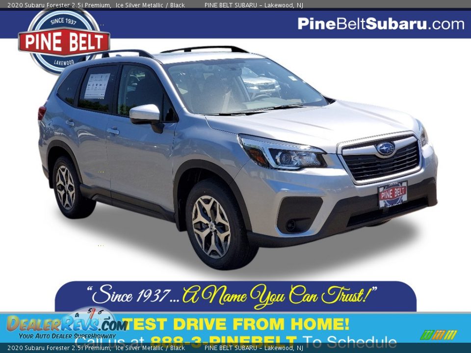 2020 Subaru Forester 2.5i Premium Ice Silver Metallic / Black Photo #1