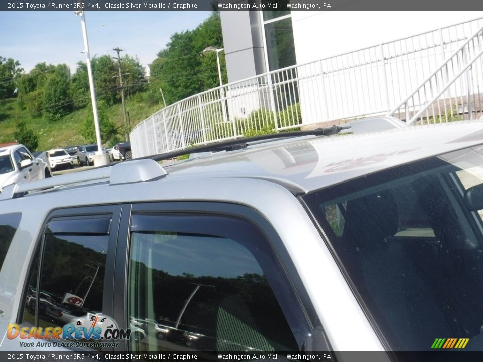 2015 Toyota 4Runner SR5 4x4 Classic Silver Metallic / Graphite Photo #5