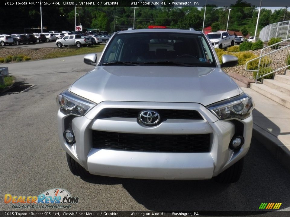 2015 Toyota 4Runner SR5 4x4 Classic Silver Metallic / Graphite Photo #6