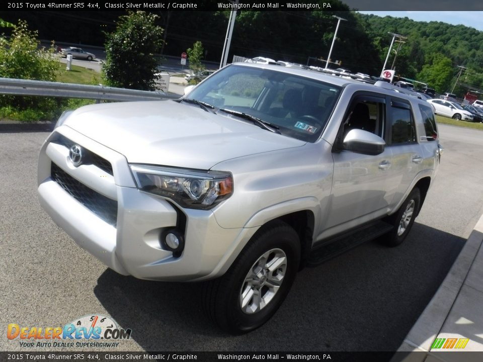 2015 Toyota 4Runner SR5 4x4 Classic Silver Metallic / Graphite Photo #7