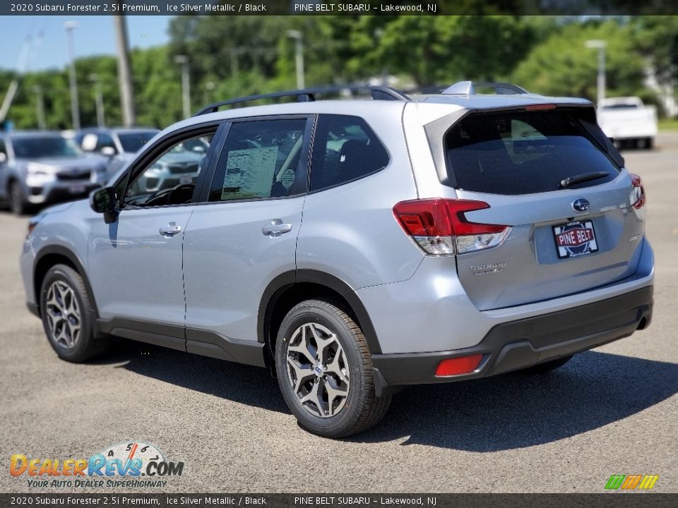 2020 Subaru Forester 2.5i Premium Ice Silver Metallic / Black Photo #6