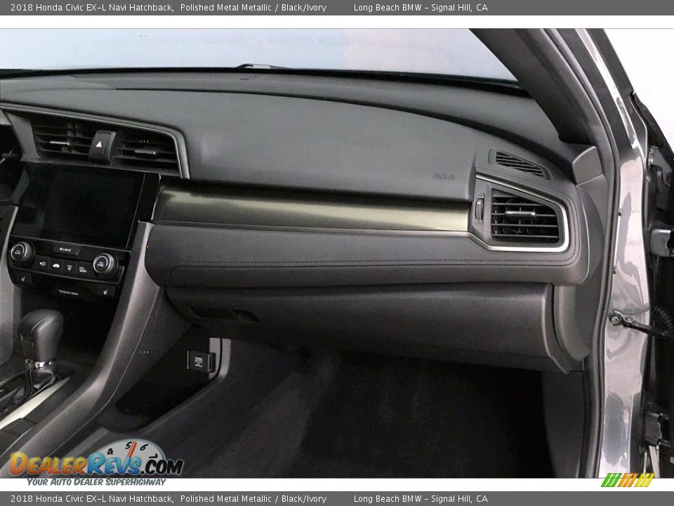 Dashboard of 2018 Honda Civic EX-L Navi Hatchback Photo #22