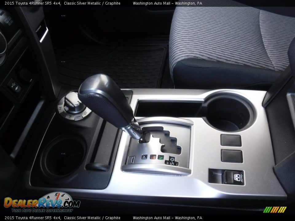 2015 Toyota 4Runner SR5 4x4 Classic Silver Metallic / Graphite Photo #18