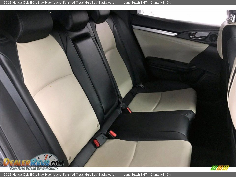 Rear Seat of 2018 Honda Civic EX-L Navi Hatchback Photo #29