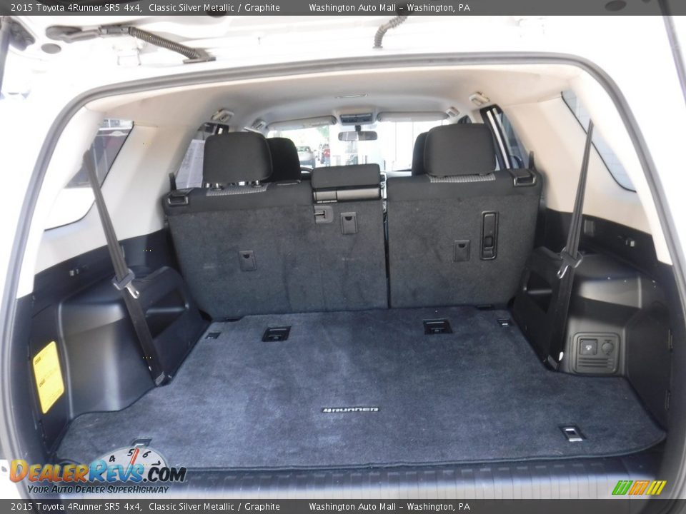 2015 Toyota 4Runner SR5 4x4 Classic Silver Metallic / Graphite Photo #26