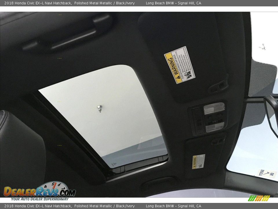 Sunroof of 2018 Honda Civic EX-L Navi Hatchback Photo #31