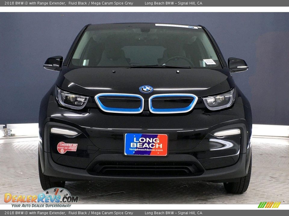2018 BMW i3 with Range Extender Fluid Black / Mega Carum Spice Grey Photo #2