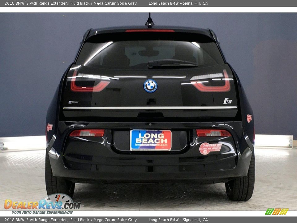2018 BMW i3 with Range Extender Fluid Black / Mega Carum Spice Grey Photo #3