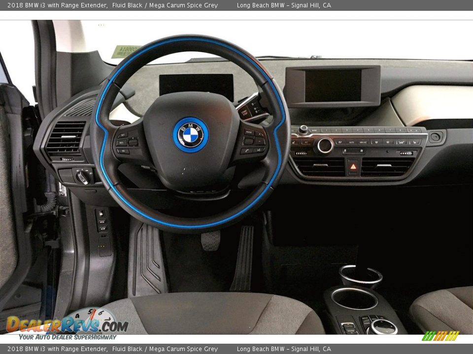 2018 BMW i3 with Range Extender Fluid Black / Mega Carum Spice Grey Photo #4