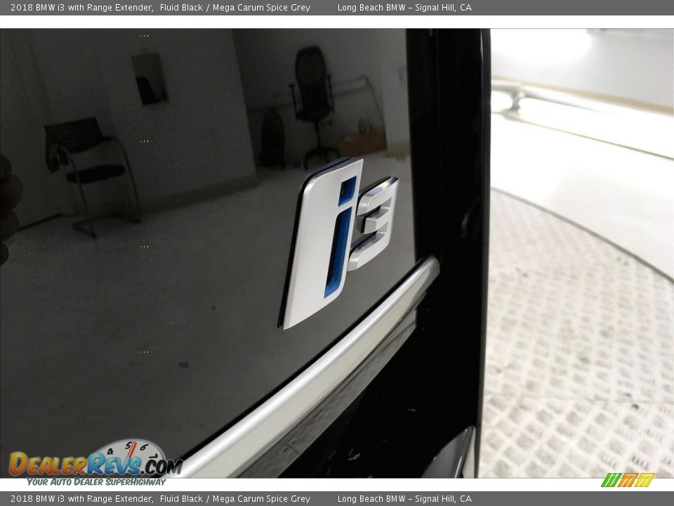 2018 BMW i3 with Range Extender Fluid Black / Mega Carum Spice Grey Photo #7