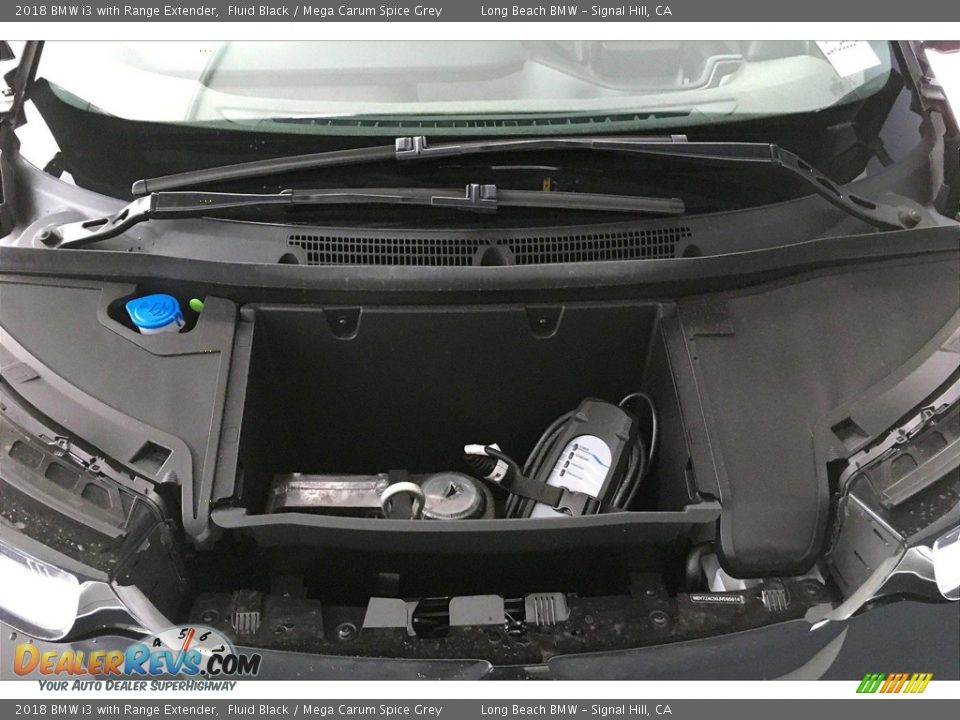 2018 BMW i3 with Range Extender Fluid Black / Mega Carum Spice Grey Photo #9