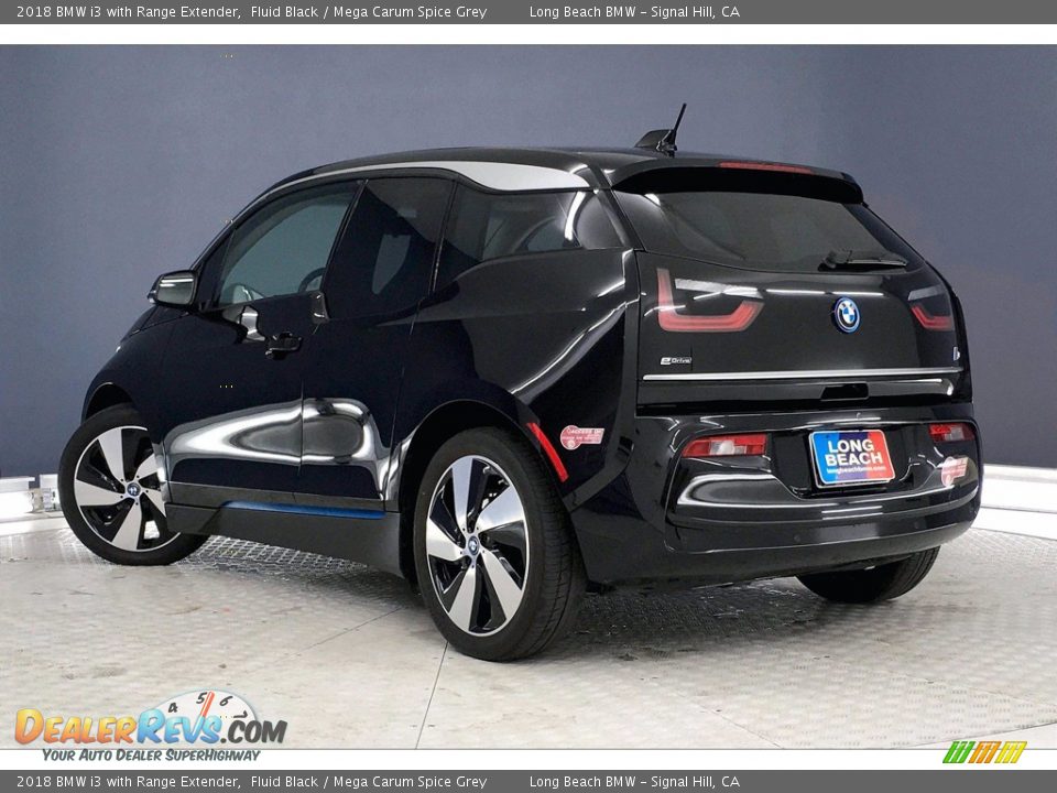 2018 BMW i3 with Range Extender Fluid Black / Mega Carum Spice Grey Photo #10