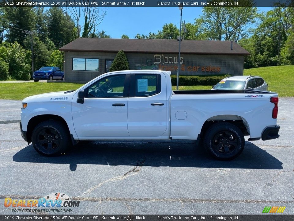 2019 Chevrolet Silverado 1500 WT Double Cab 4WD Summit White / Jet Black Photo #1