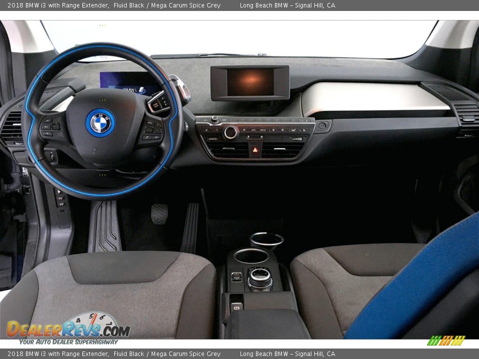2018 BMW i3 with Range Extender Fluid Black / Mega Carum Spice Grey Photo #15