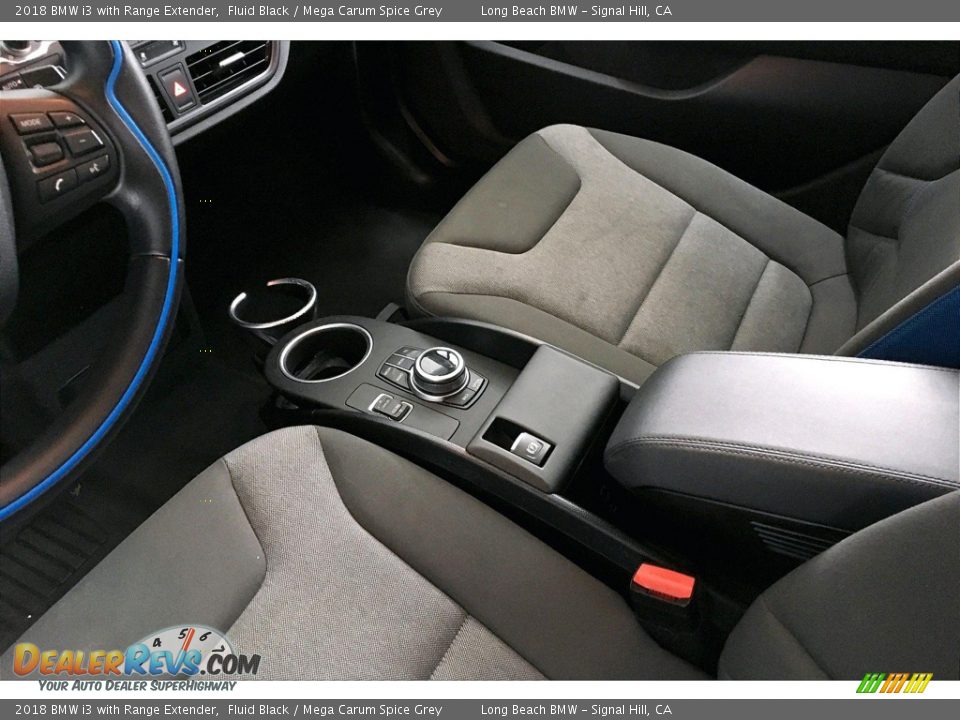 2018 BMW i3 with Range Extender Fluid Black / Mega Carum Spice Grey Photo #16