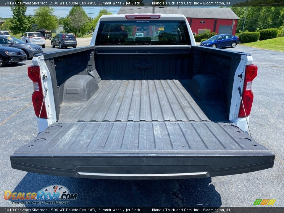 2019 Chevrolet Silverado 1500 WT Double Cab 4WD Summit White / Jet Black Photo #9