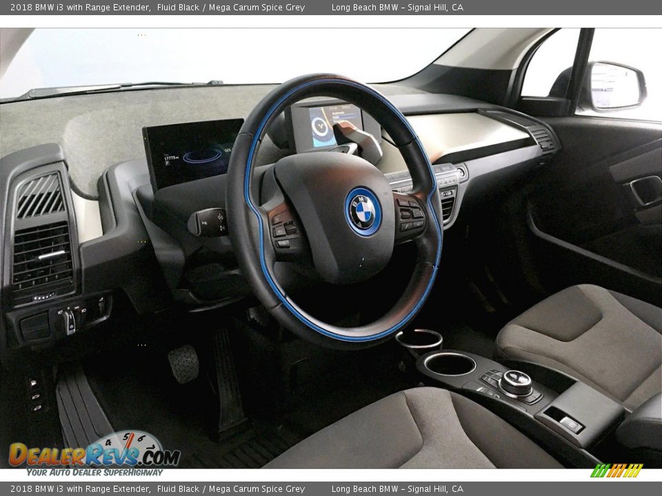 2018 BMW i3 with Range Extender Fluid Black / Mega Carum Spice Grey Photo #21