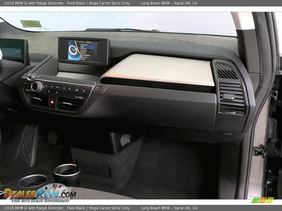 2018 BMW i3 with Range Extender Fluid Black / Mega Carum Spice Grey Photo #22
