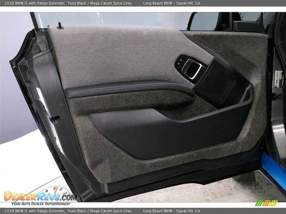 2018 BMW i3 with Range Extender Fluid Black / Mega Carum Spice Grey Photo #23