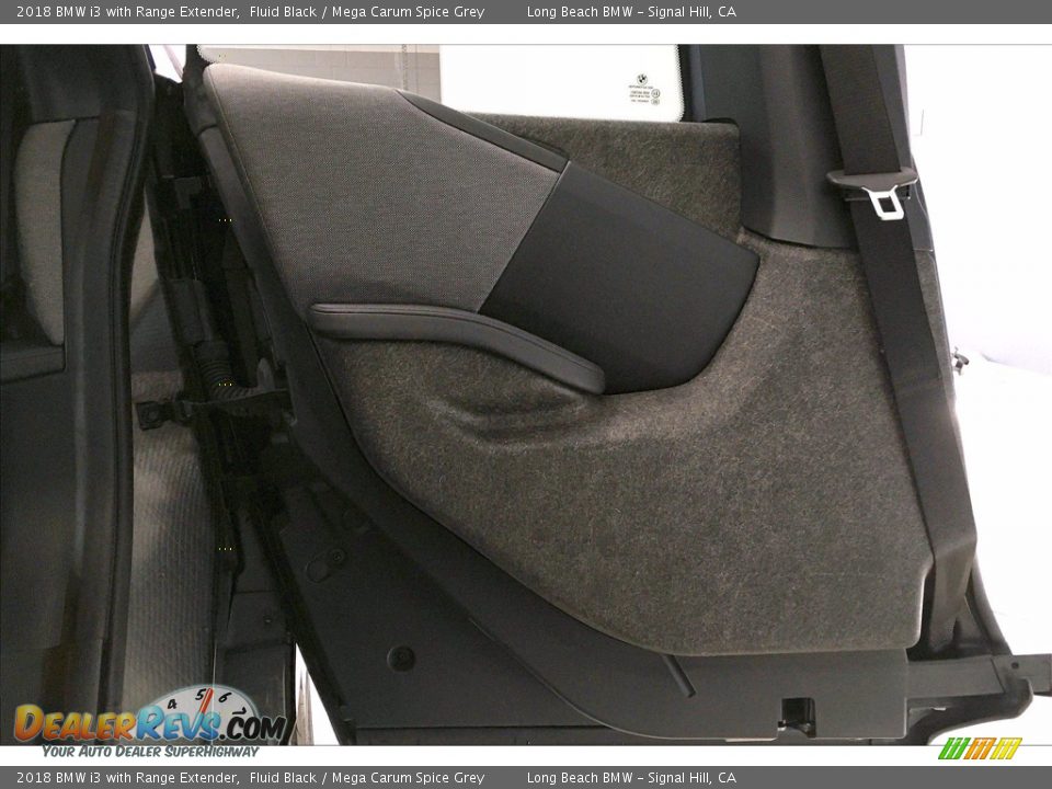 2018 BMW i3 with Range Extender Fluid Black / Mega Carum Spice Grey Photo #25