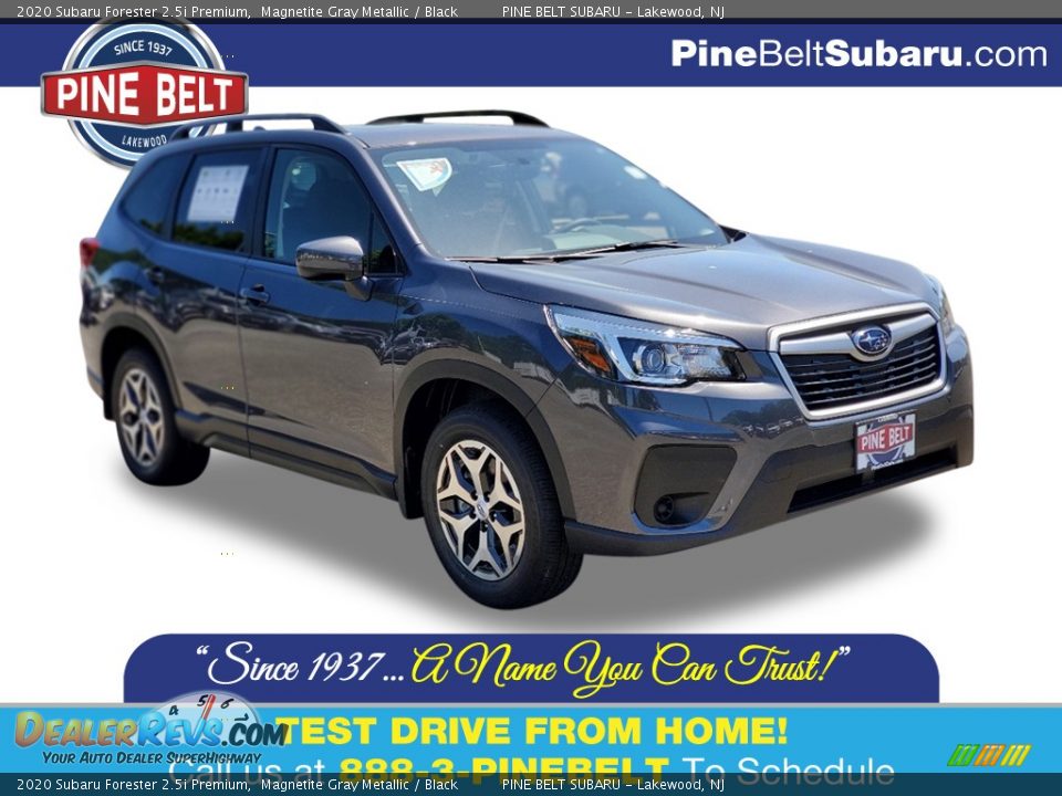 2020 Subaru Forester 2.5i Premium Magnetite Gray Metallic / Black Photo #1