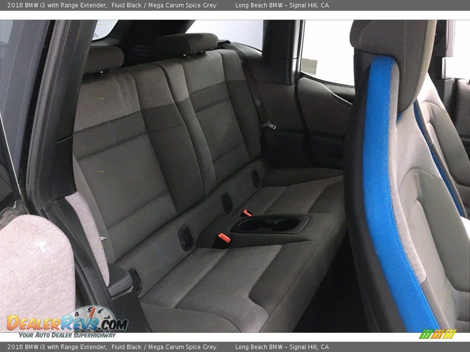 2018 BMW i3 with Range Extender Fluid Black / Mega Carum Spice Grey Photo #29