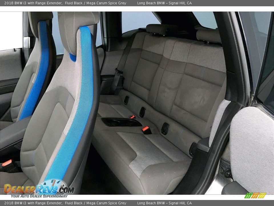 2018 BMW i3 with Range Extender Fluid Black / Mega Carum Spice Grey Photo #30