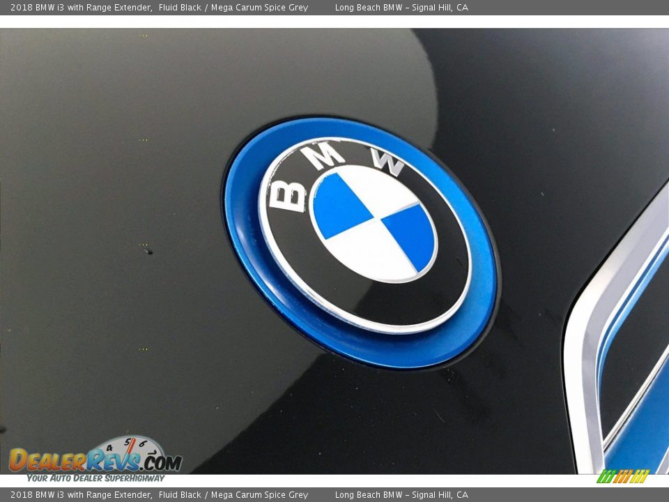 2018 BMW i3 with Range Extender Fluid Black / Mega Carum Spice Grey Photo #33