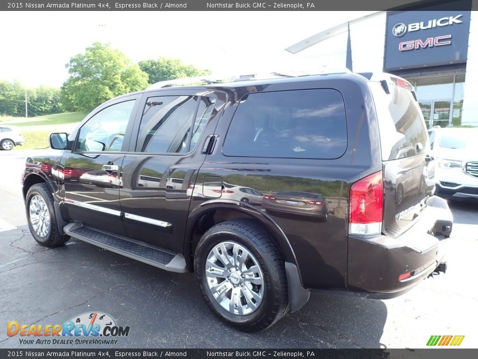 Espresso Black 2015 Nissan Armada Platinum 4x4 Photo #12