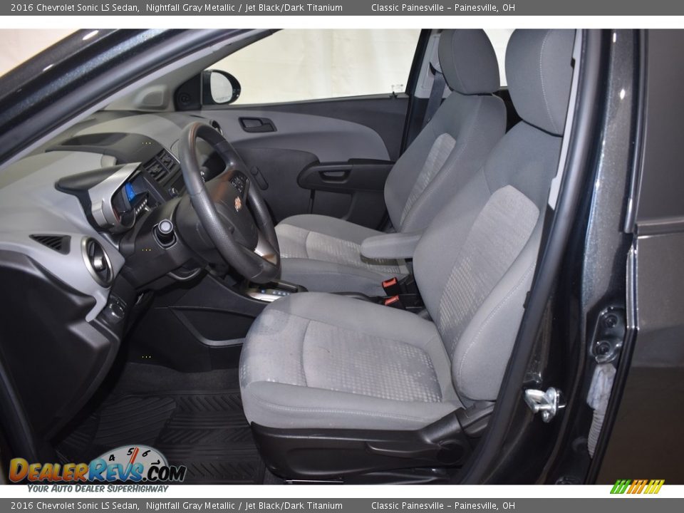 Front Seat of 2016 Chevrolet Sonic LS Sedan Photo #7