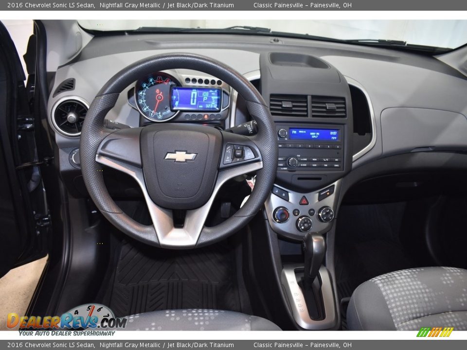 Dashboard of 2016 Chevrolet Sonic LS Sedan Photo #12