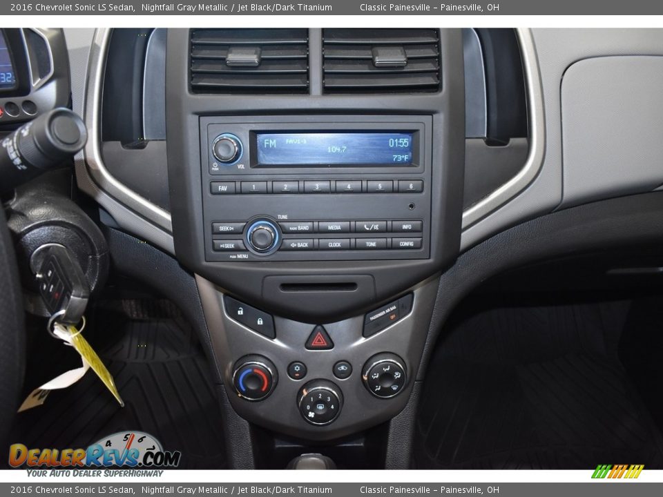 Controls of 2016 Chevrolet Sonic LS Sedan Photo #13