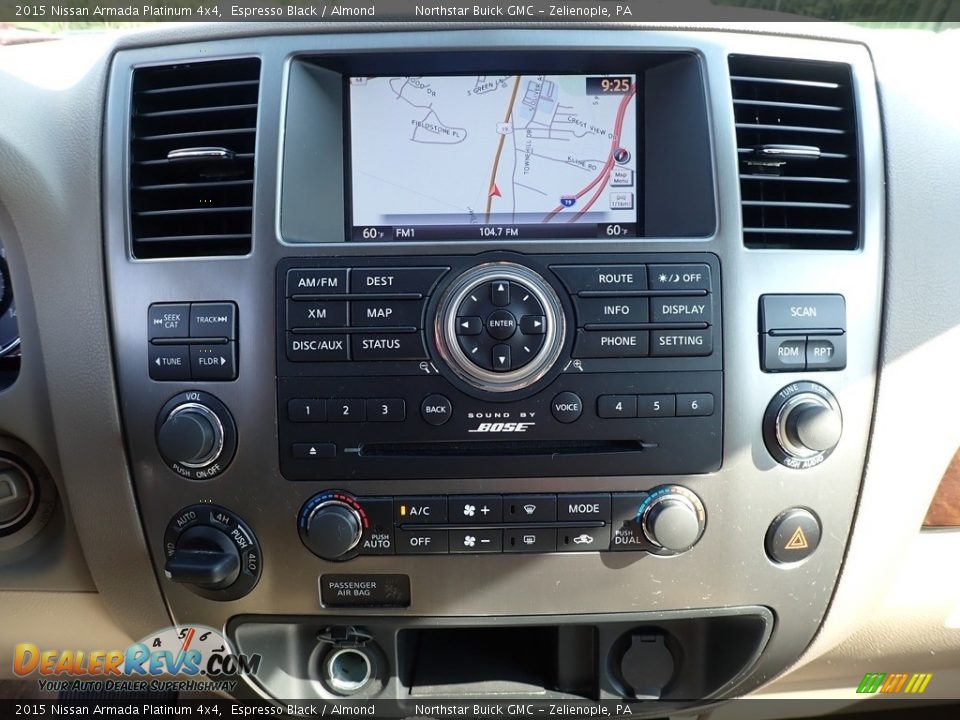 Controls of 2015 Nissan Armada Platinum 4x4 Photo #26