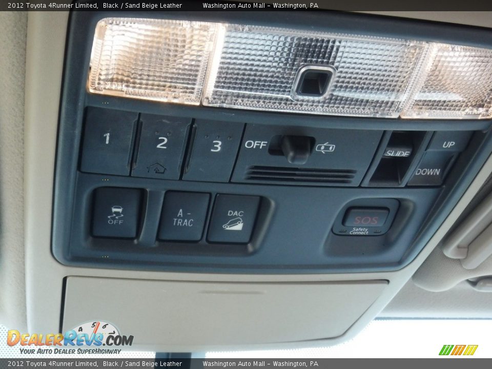 2012 Toyota 4Runner Limited Black / Sand Beige Leather Photo #5