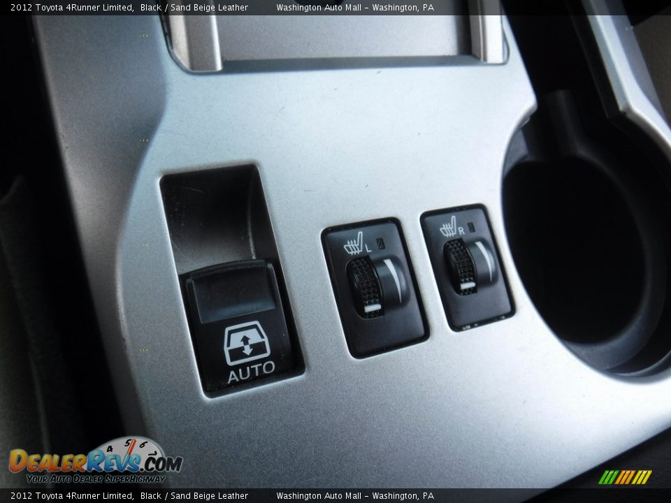 2012 Toyota 4Runner Limited Black / Sand Beige Leather Photo #6