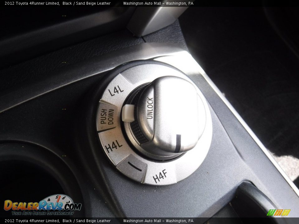 2012 Toyota 4Runner Limited Black / Sand Beige Leather Photo #7