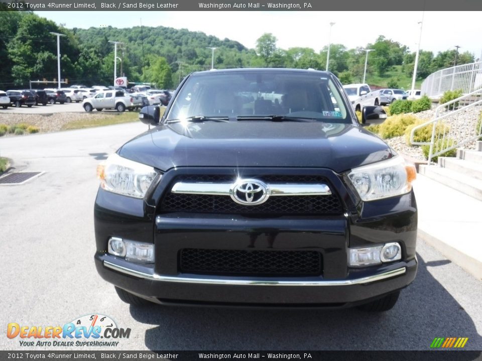 2012 Toyota 4Runner Limited Black / Sand Beige Leather Photo #12
