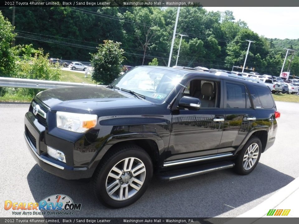 2012 Toyota 4Runner Limited Black / Sand Beige Leather Photo #13