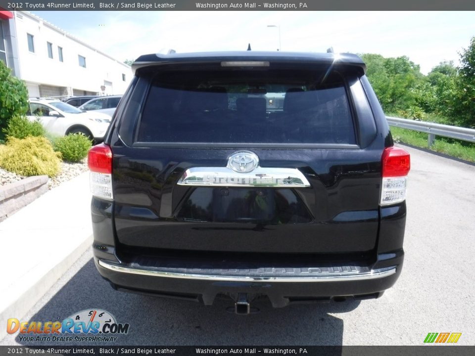 2012 Toyota 4Runner Limited Black / Sand Beige Leather Photo #15