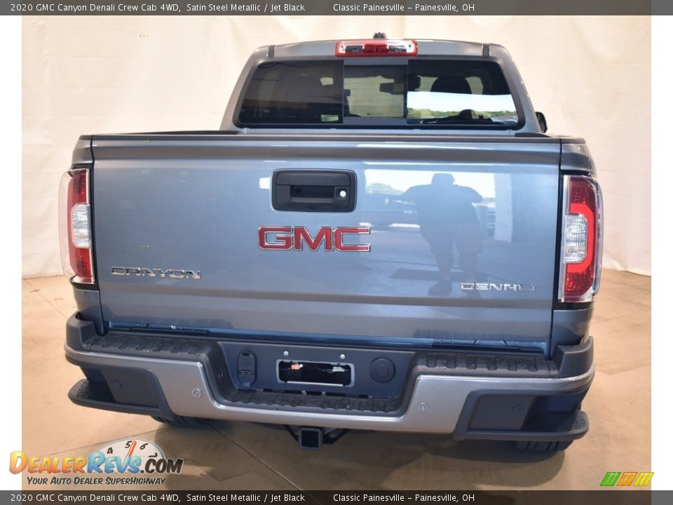 2020 GMC Canyon Denali Crew Cab 4WD Satin Steel Metallic / Jet Black Photo #3
